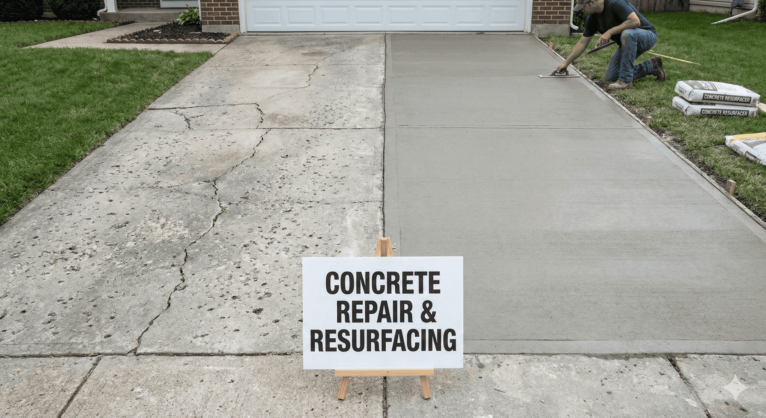Concrete Repair & Resurfacing by Total Brantford Concrete in Brantford, ON