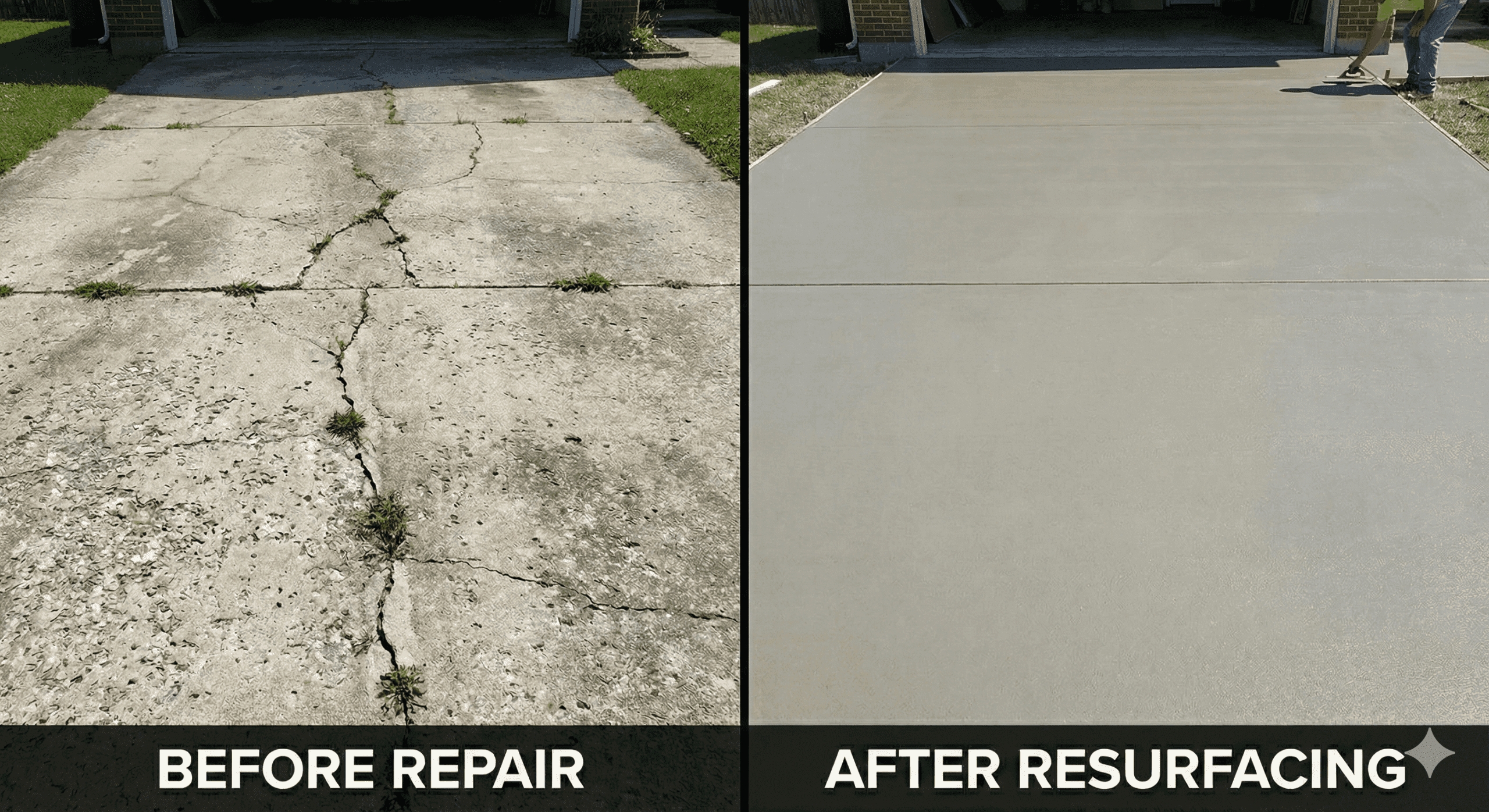 Complete concrete transformation project by Total Brantford Concrete